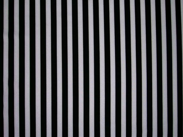 Dance Stripe Spandex Black White