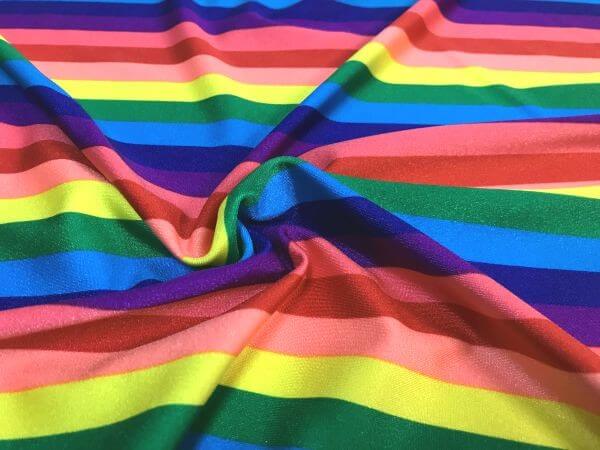 Rainbow Stripe Spandex