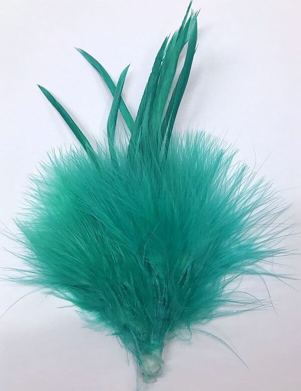 Marabou Spike Jade