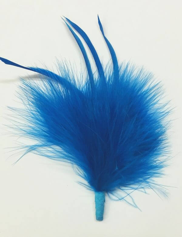 Marabou Spike Turquoise