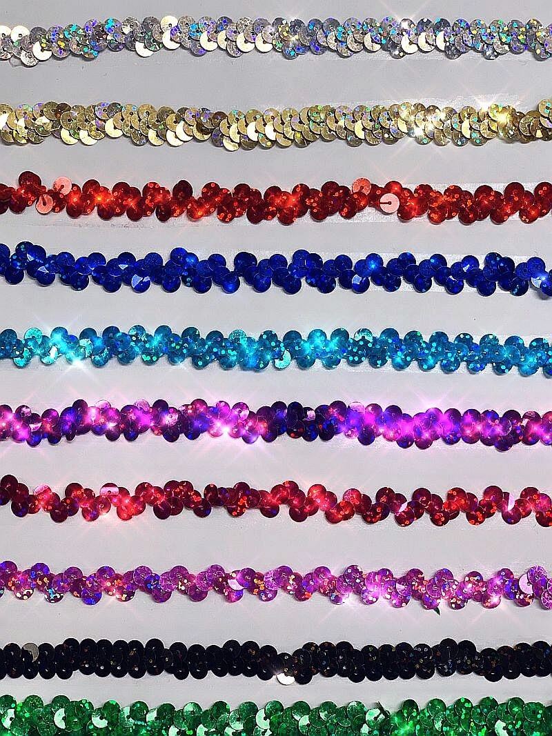 Stretch Sequins 1 row