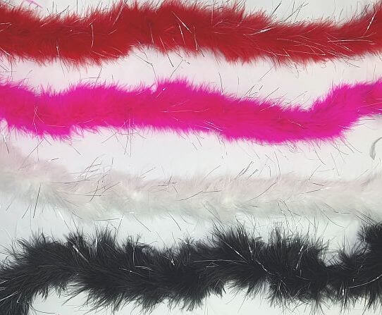 Marabou Trim Tinsel
