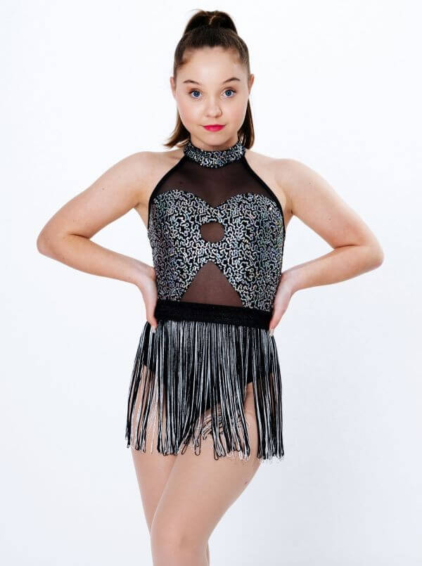 Stretch Fringing Black