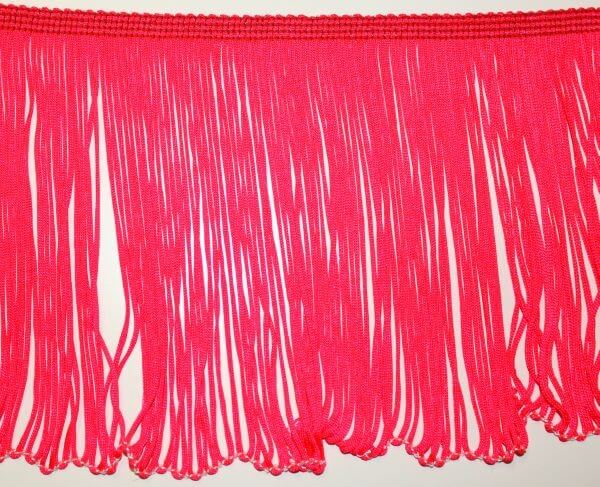 Stretch Fringing Flo Red