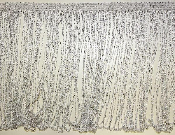 Stretch Fringing Silver