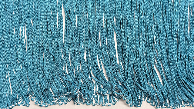 Stretch Fringing Teal