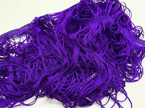 Stretch Fringing Purple